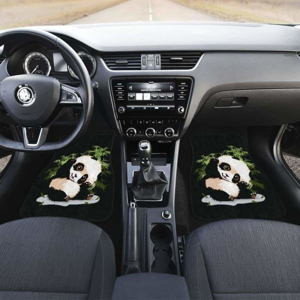 Panda Car Floor Mats 1 091706