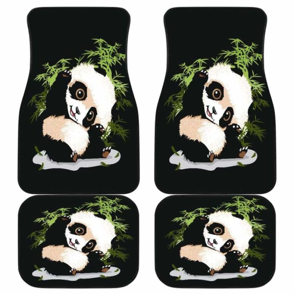 Panda Car Floor Mats 1 091706