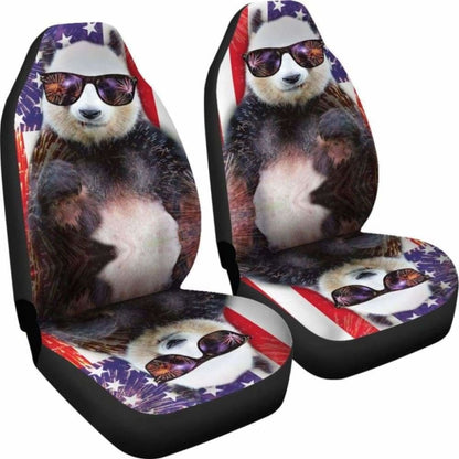 Panda Car Seat Cover 091706