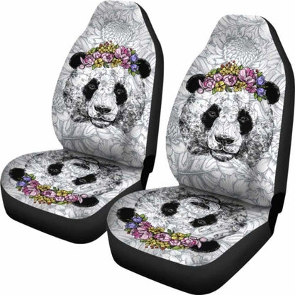 Panda Car Seat Cover 091706