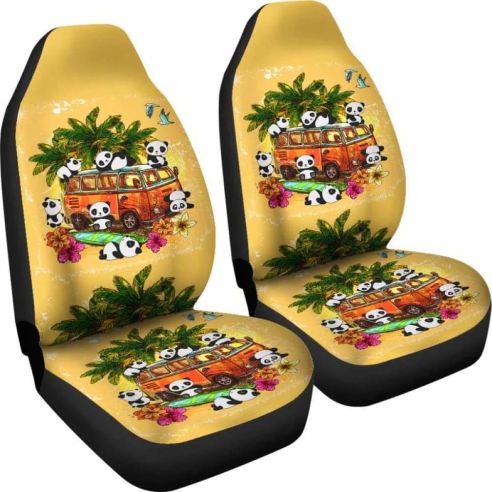 Panda Car Seat Covers 091706