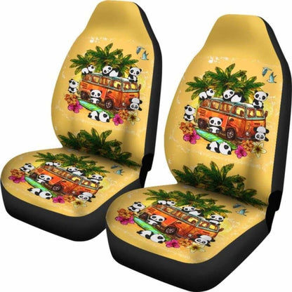 Panda Car Seat Covers 091706