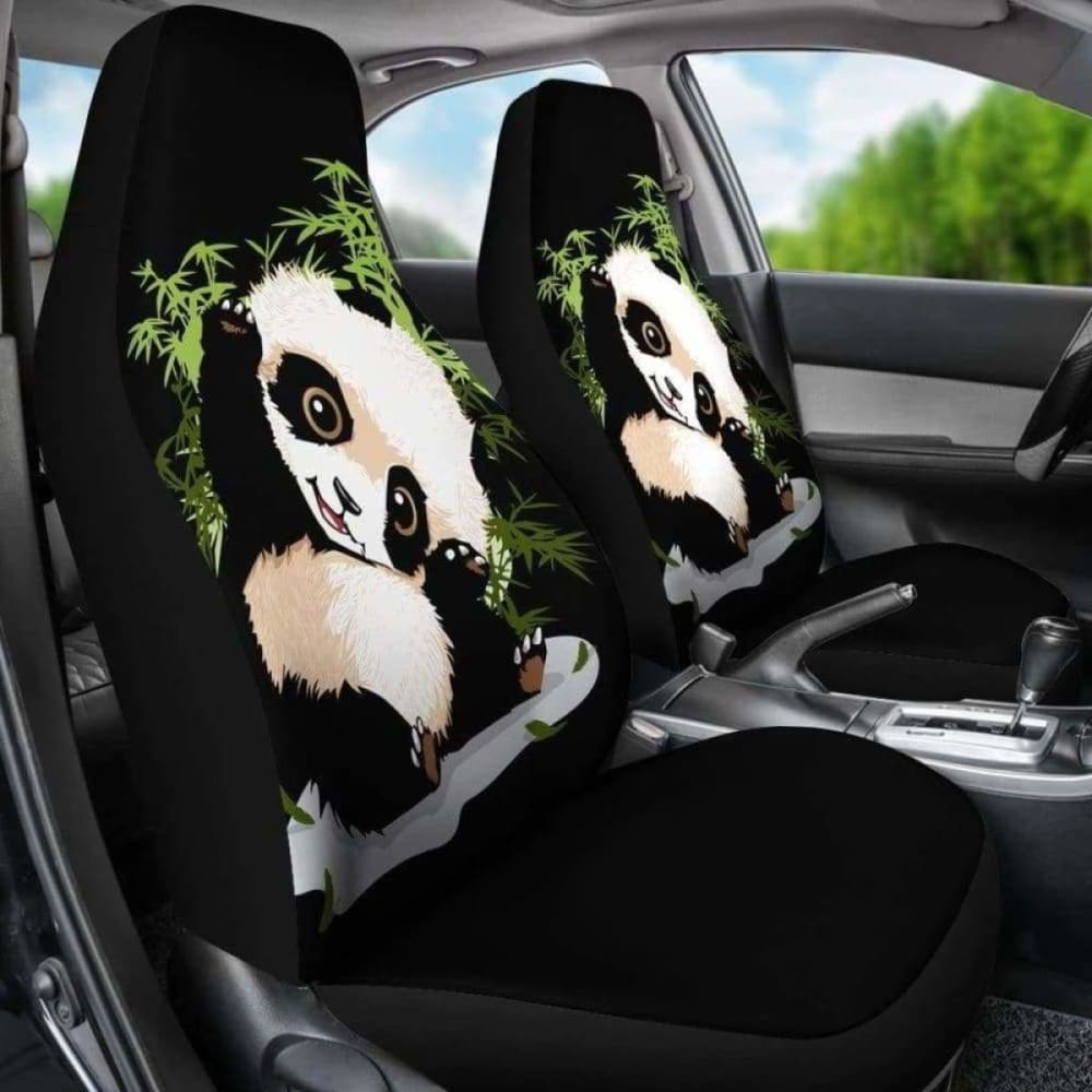 Panda Car Seat Covers 091706