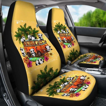 Panda Car Seat Covers 091706