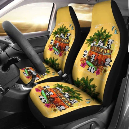 Panda Car Seat Covers 091706
