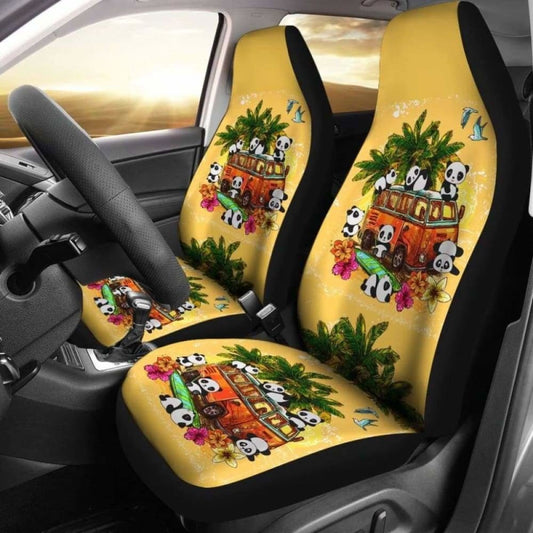 Panda Car Seat Covers 091706