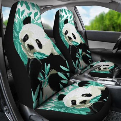 Panda Design Bamboo Printed Car Seat Covers 211106 - YourCarButBetter