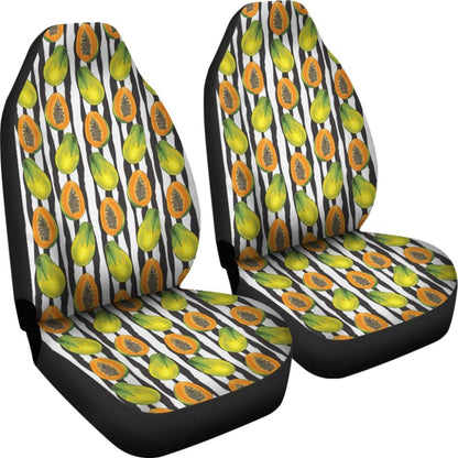 Papaya Design Pattern Car Seat covers 210103 - YourCarButBetter