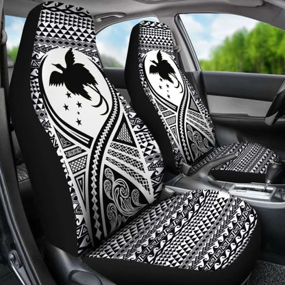 Papua New Guinea Car Seat Cover Lift Up Black - 105905 - YourCarButBetter