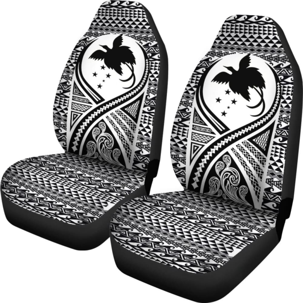 Papua New Guinea Car Seat Cover Lift Up Black - 105905 - YourCarButBetter