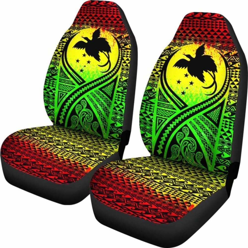 Papua New Guinea Car Seat Cover Lift Up Reggae 105905 - YourCarButBetter