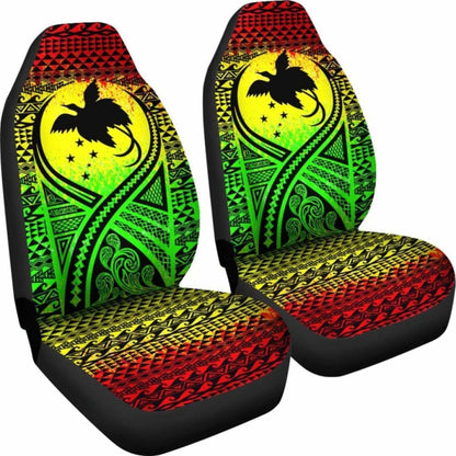Papua New Guinea Car Seat Cover Lift Up Reggae 105905 - YourCarButBetter
