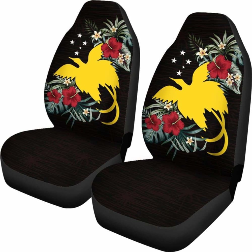 Papua New Guinea Hibiscus Car Seat Covers 232125 - YourCarButBetter