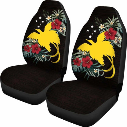 Papua New Guinea Hibiscus Car Seat Covers 232125 - YourCarButBetter