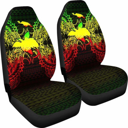Papua New Guinea Polynesia Car Seat Cover Map Reggae 105905 - YourCarButBetter