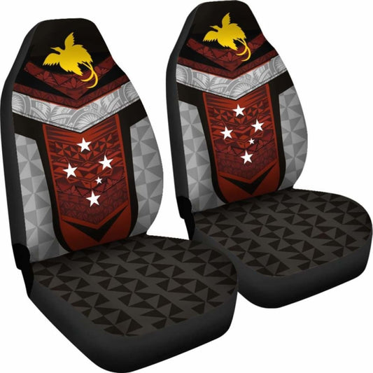 Papua New Guinea Polynesian Design Car Seat Covers 105905 - YourCarButBetter