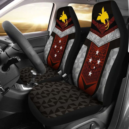 Papua New Guinea Polynesian Design Car Seat Covers 105905 - YourCarButBetter