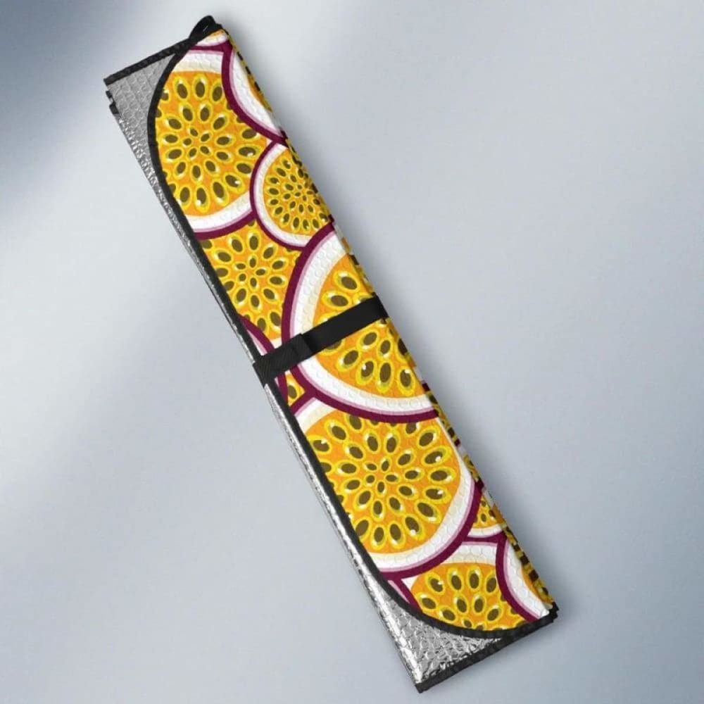 Passion Fruits Slice Pattern Car Auto Sun Shades 460402 - YourCarButBetter