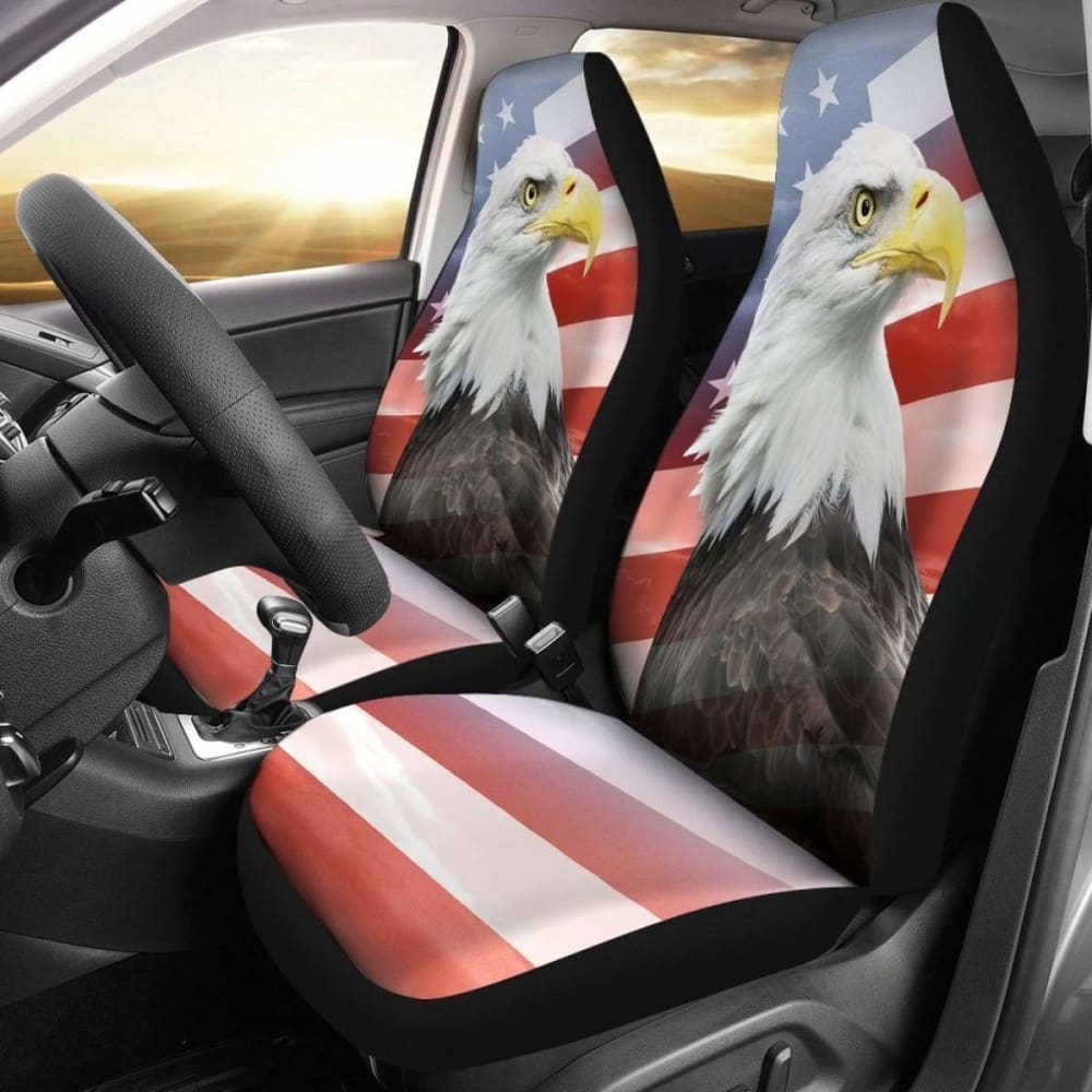 Patriot Eagle Car Seat Covers 110424 - YourCarButBetter