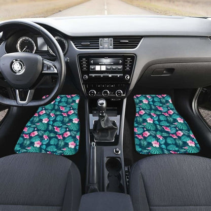 Pattern Flower Tropical Summer Car Floor Mats 210101 - YourCarButBetter
