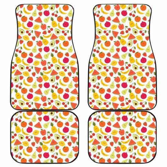 Pattern Fruits Cute Car Floor Mats Amazing Gift 210101 - YourCarButBetter