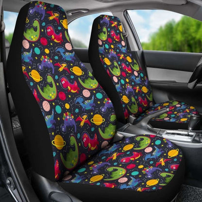 Pattern Kind Of Dinosaurs Car Seat Covers Amazing Gift 210101 - YourCarButBetter
