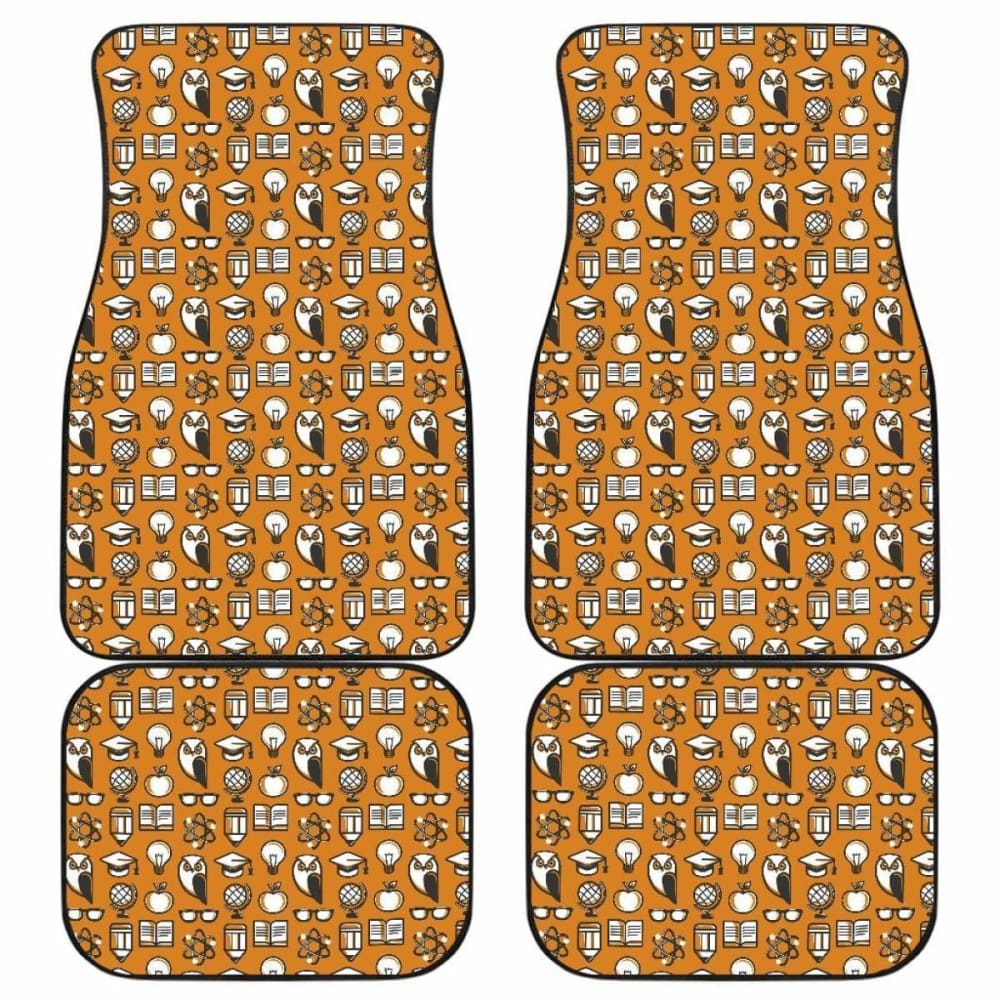 Pattern Love Book Car Floor Mats Amazing Gift 210101 - YourCarButBetter