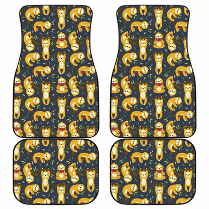 Pattern Sloth Cute Car Floor Mats Amazing Gift 211002
