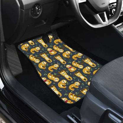 Pattern Sloth Cute Car Floor Mats Amazing Gift 211002