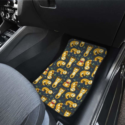 Pattern Sloth Cute Car Floor Mats Amazing Gift 211002