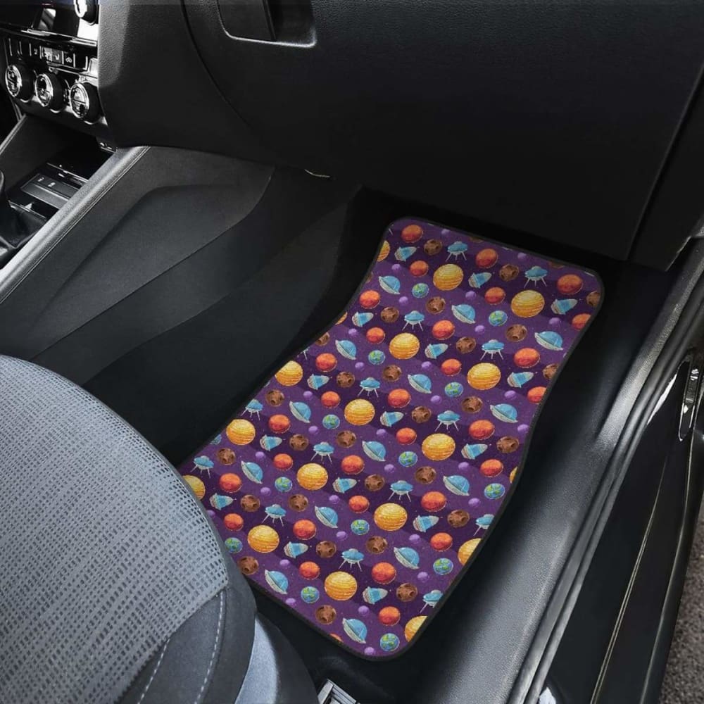 Pattern Universe Cute Car Floor Mats Amazing Gift 210101 - YourCarButBetter