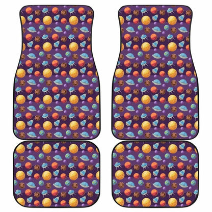 Pattern Universe Cute Car Floor Mats Amazing Gift 210101 - YourCarButBetter