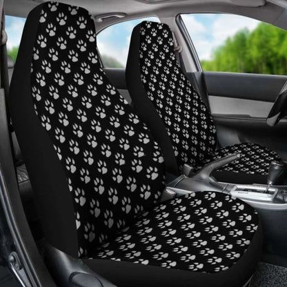Paw Print Car Seat Cover 161012