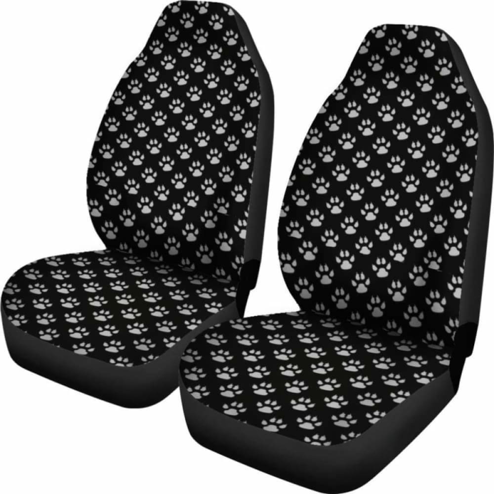 Paw Print Car Seat Cover 161012