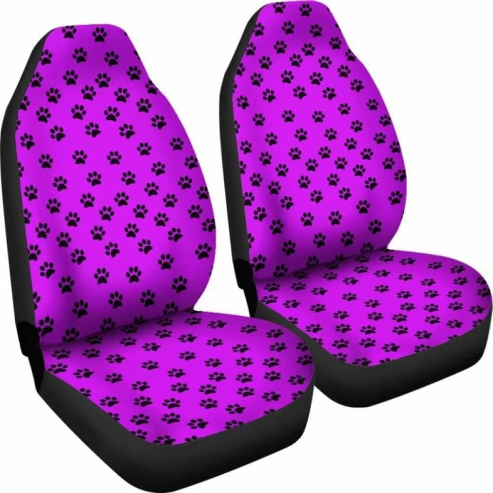 Paw Prints Car Seat Covers 161012