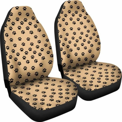 Paw Prints Car Seat Covers 161012