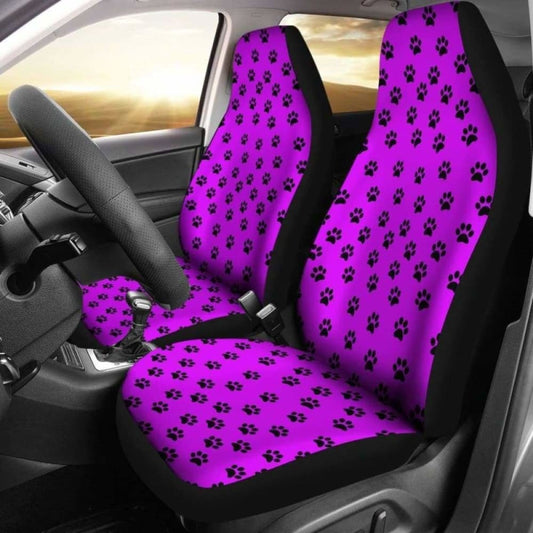 Paw Prints Car Seat Covers 161012