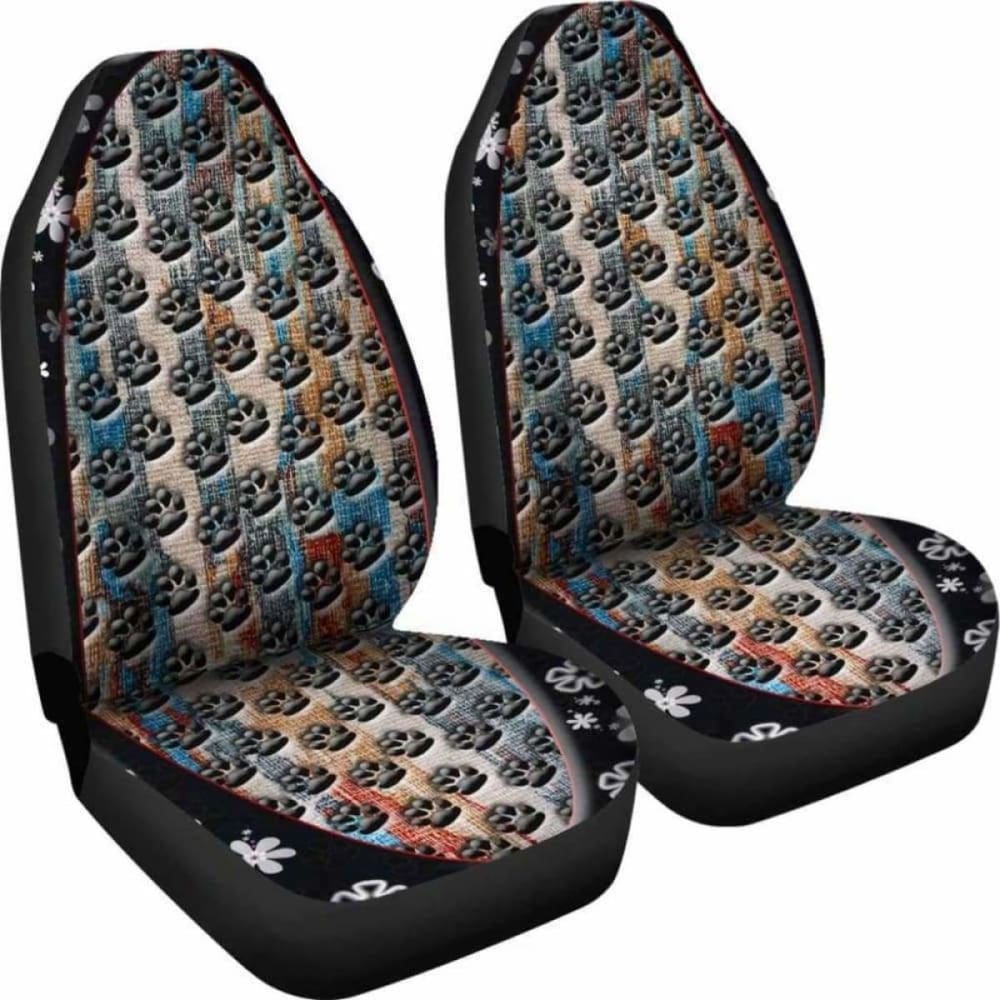 Paws only Car Seat Covers Set Of Two Awesome 161012