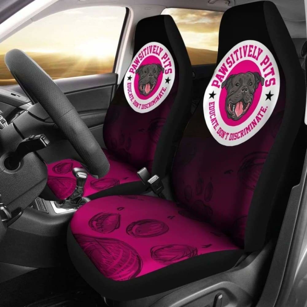 Pawsitively Pits Car Seat Covers 102918 - YourCarButBetter