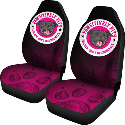 Pawsitively Pits Car Seat Covers 174510 - YourCarButBetter