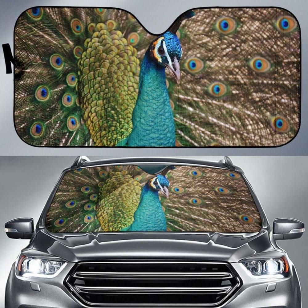 Peacock 4K Car Sun Shade 085424 - YourCarButBetter