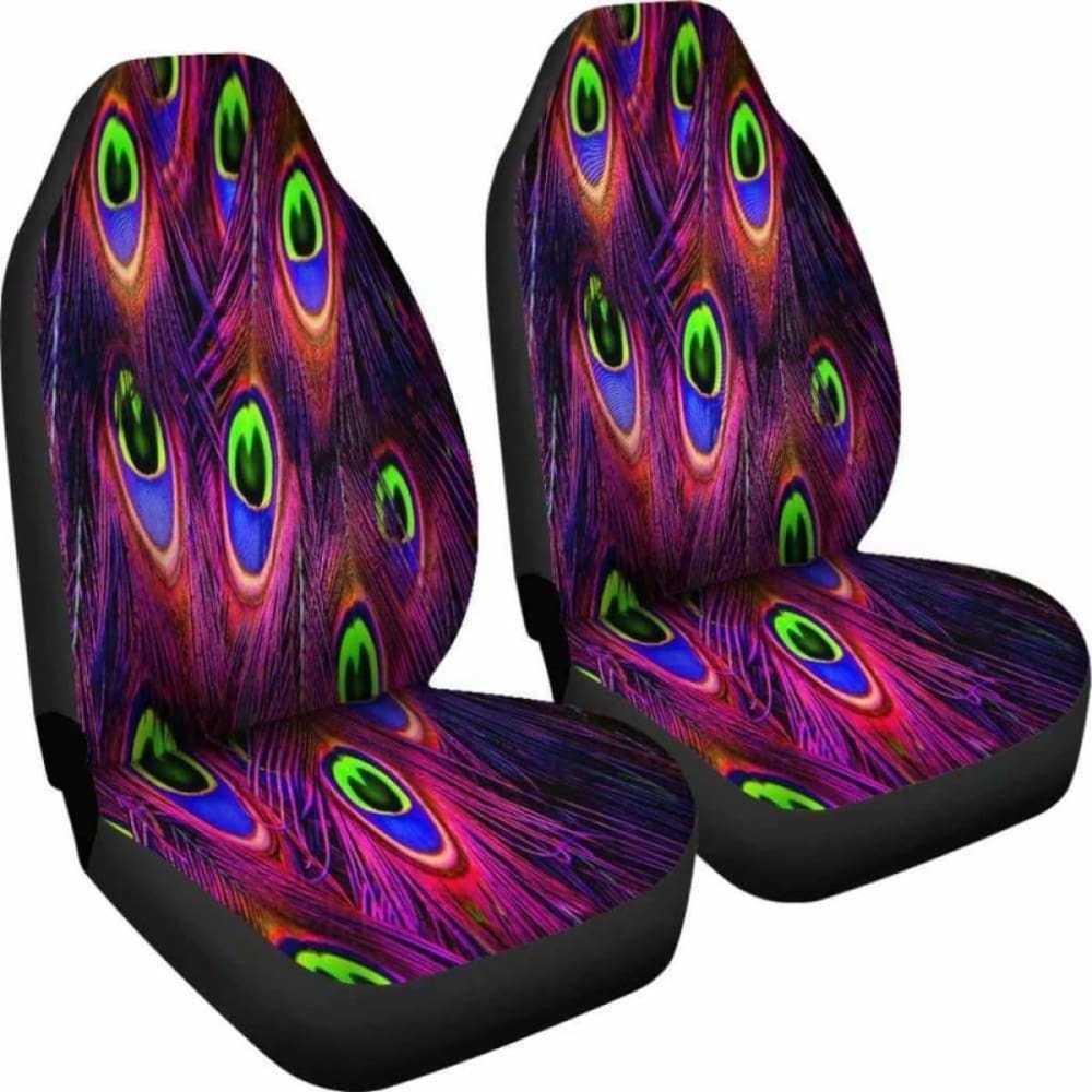 Peacock Feathers Car Seat Covers 181703 - YourCarButBetter