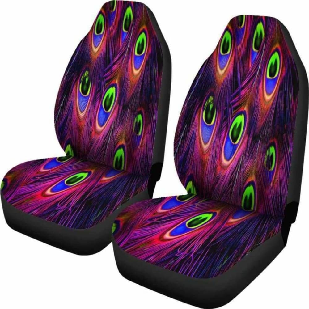 Peacock Feathers Car Seat Covers 181703 - YourCarButBetter