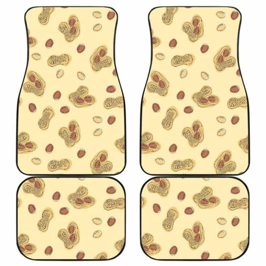 Peanuts Design Pattern Front And Back Car Mats 103406 - YourCarButBetter