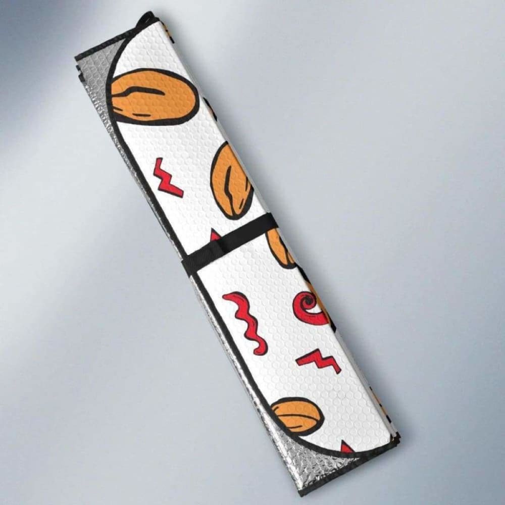 Peanuts Pattern Background Car Auto Sun Shades 103406 - YourCarButBetter