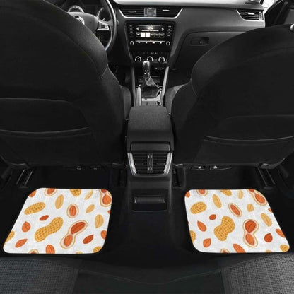 Peanuts Pattern Front And Back Car Mats 103406 - YourCarButBetter