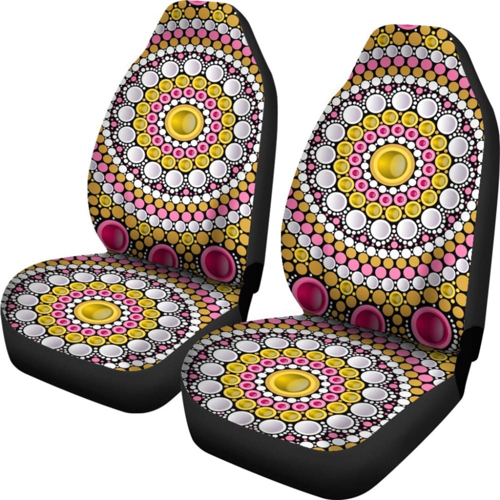 Pearl Mandala Car Seat Covers 093223 - YourCarButBetter