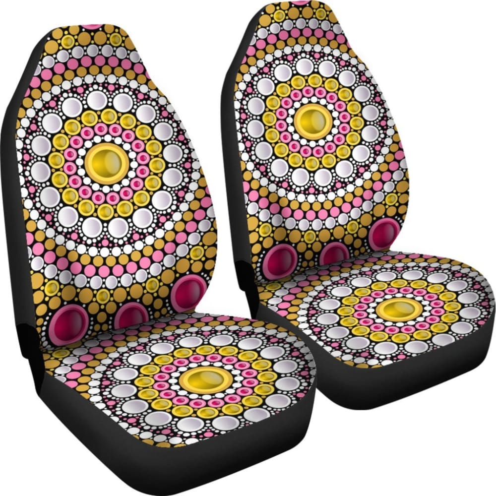 Pearl Mandala Car Seat Covers 093223 - YourCarButBetter