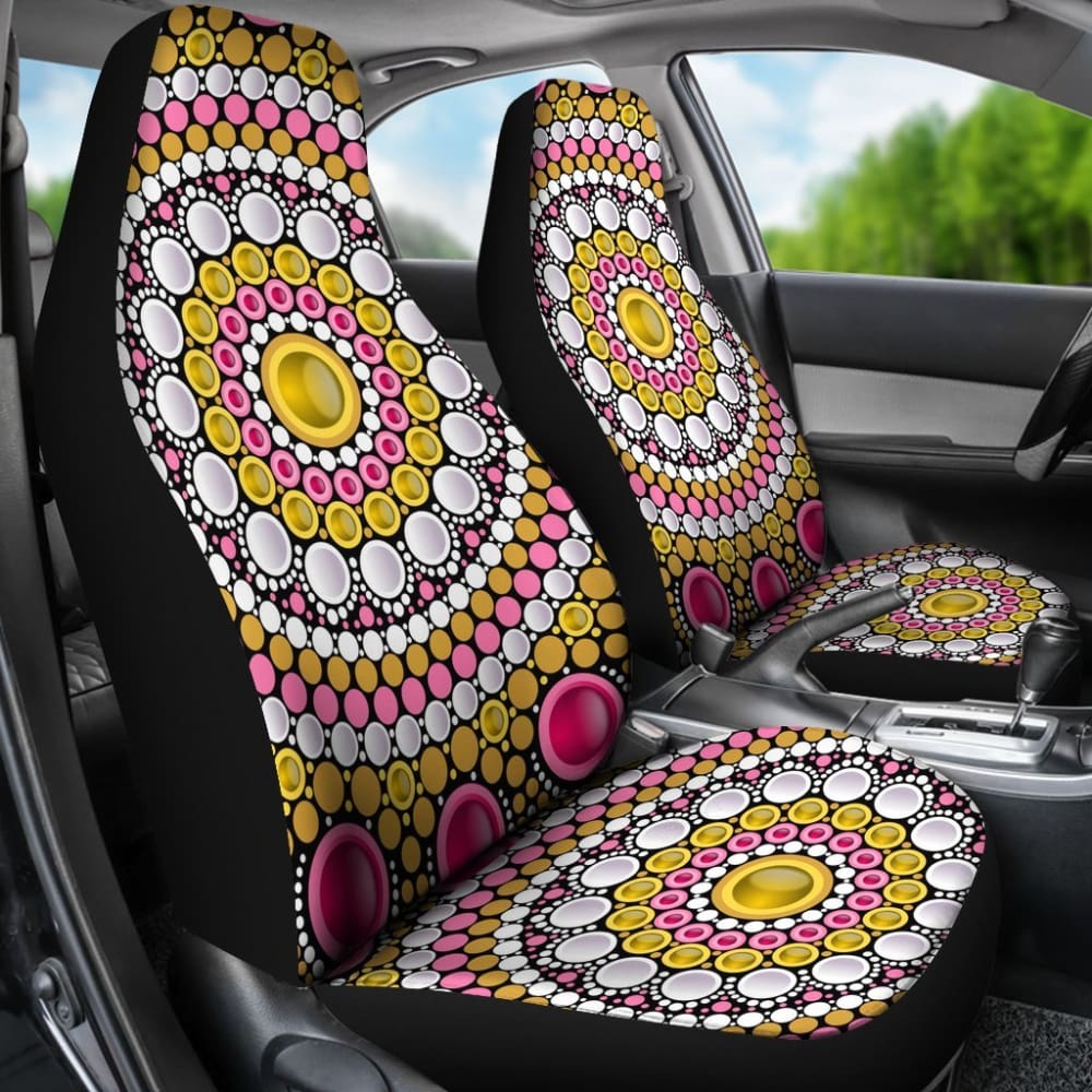 Pearl Mandala Car Seat Covers 093223 - YourCarButBetter