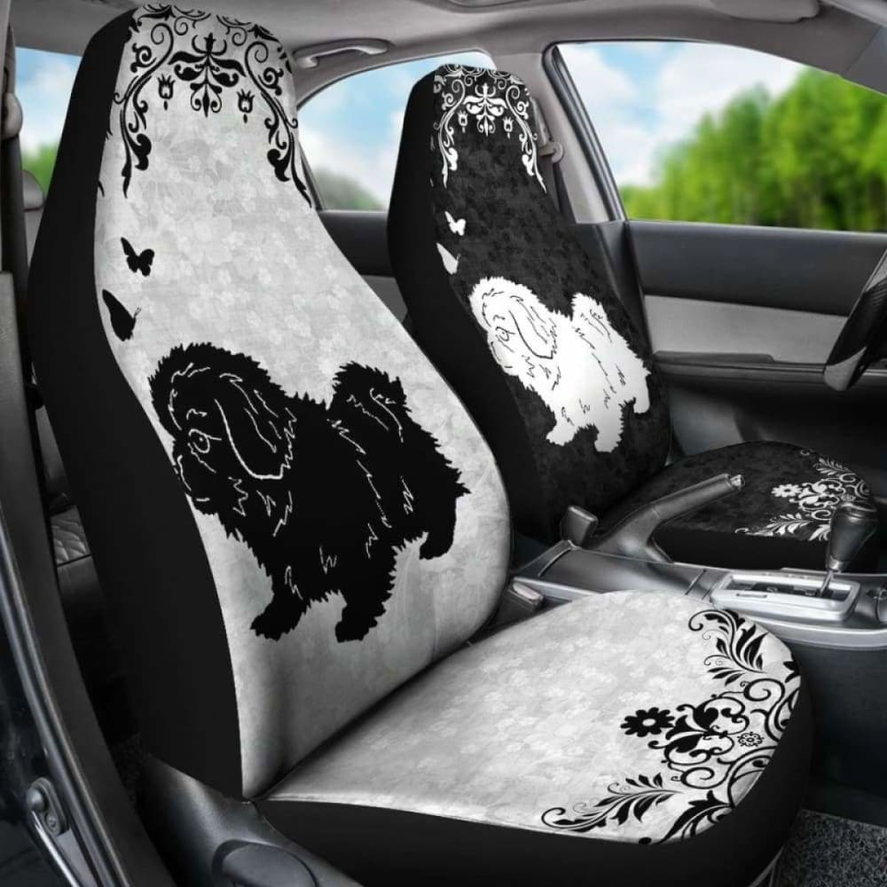 Pekingese Car Seat Covers 195016 - YourCarButBetter